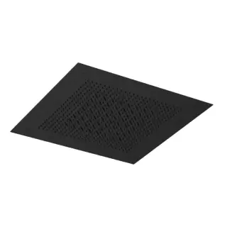 Almar Velvet Rain Верхний душ, встраиваемый, 38х38см., 2 режима, цвет: черный матовый