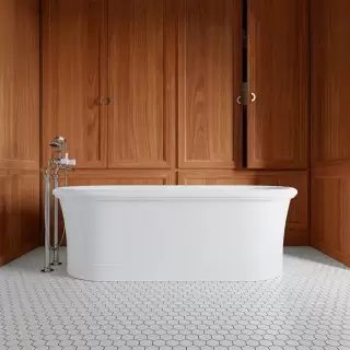 Devon&Devon Celine White Ванна отдельностоящая 176х89хh60см, материал: white teс plus, цвет: белый