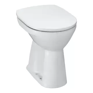 Laufen Pro Унитаз напольный 47x36x45см, с полочкой, выпуск вертикальный, увеличенная высота 45см., цвет: белый