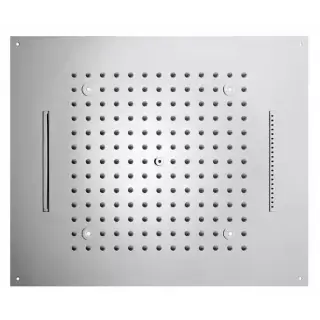 BOSSINI DREAM/3 Верхний душ 570 x 470 мм, 3 режима (дождь, каскад, водопад), с 4 LED (белый), блок питания/управления, цвет: хром