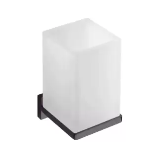 Colombo Look Стакан подвесной, цвет: PVD графит полированный/матовое стекло