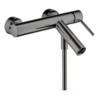 Axor Starck Смеситель для ванны , настенный, цвет: полированный черный хром