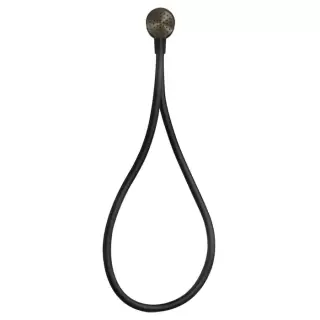 Gessi Hi-Fi Душевой магнитные комплект, состоящий из вывода воды, держателя, Darkflex шланга 1,50 м и лейки, цвет: Antique Brass