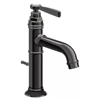 Axor Montreux Смеситель для раковины 100, на 1 отв., с донным клапано, цвет: полированный черный хром