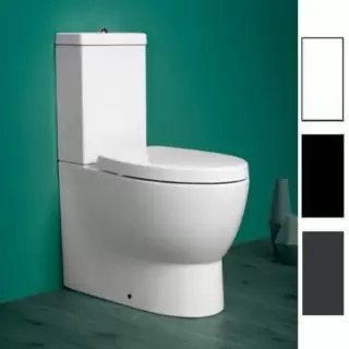 Simas Lft Spazio унитаз моноблок 63х35см, слив универсальный, с бачком с механизмом, цвет: белый