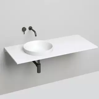 Salini Marea Раковина накладная 41.5х41.5х16см, без отв., без перелива, S-Stone, цвет: белый матовый