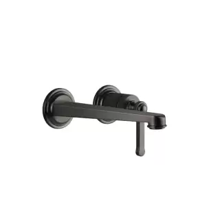 Gessi Venti20 Смеситель для раковины, встраиваемый, излив 20.1см., цвет: Black Metal Brushed PVD