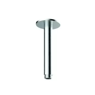 Almar 316 Stainless Steel Кронштейн для верхнего душа, потолочный, 10 см с круглым отражателем, цвет: нержавеющая сталь брашированная AISI 316
