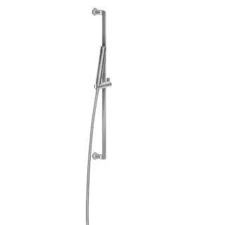 Gessi Inciso Штанга в комплекте с душевой лейкой, шланг 1,50 м, цвет: finox