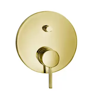 Almar Round Core Смеситель для душа, встраиваемый, на 2 потребителя, цвет: золото PVD