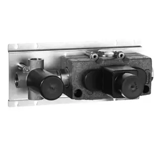 Fantini Внутренняя часть термостатического смесителя для душа, переключатель на 4 источника, 3/4'