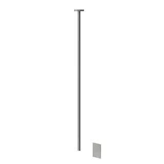 Gessi 316 Смеситель для раковины, потолочный, электронный, внешняя часть, цвет: Steel Brushed