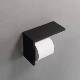 Novellini Kuadra Держатель т/б, цвет: черный матовый