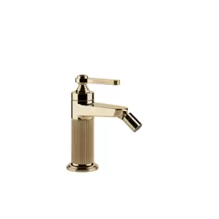 Gessi Venti20 Смеситель для биде, на 1 отв., с донным клапаном, цвет: Warm Bronze PVD