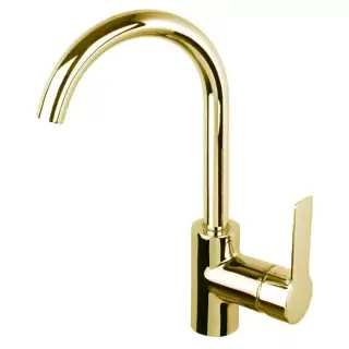 Fima Carlo Frattini Mast Смеситель для раковины, на 1 отв., цвет: золото