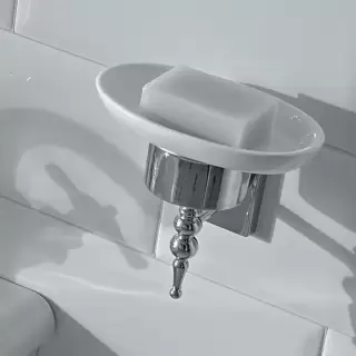 Globo Paestum Мыльница 15x12x10см керамическая