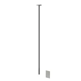 Gessi 316 Смеситель для раковины, потолочный, электронный, внешняя часть, цвет: Steel Brushed