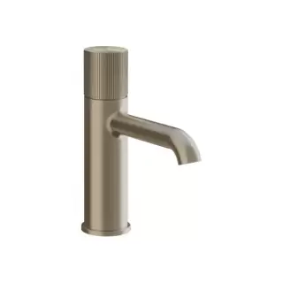 Gessi Habito Rigato Смеситель для раковины, 1 отв., без донного клапана, цвет: Finox Brushed Nickel