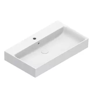 Catalano Premium Раковина 80x47см, с 1 отв., цвет: белый глянцевый