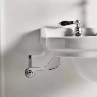 Kerasan Waldorf Полотенцедержатель боковой для раковин, 40см, цвет хром