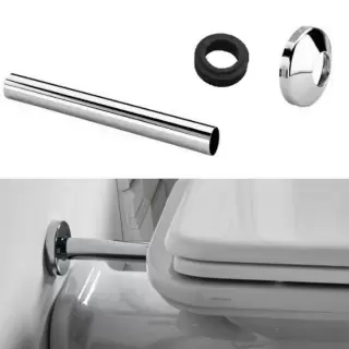 Kerasan Набор для подключения скрытого смывного бачка к напольному унитазу d=40мм, цвет: хром