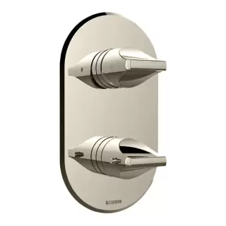 Bossini Apice Смеситель душа, встраиваемый, термостатический, цвет: Brushed Nickel