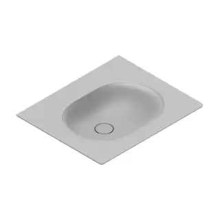 Catalano Sfera Раковина консоль 60x50см, без отв., цвет: Cemento Satinato