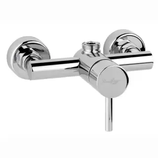 Nicolazzi Olympus Смеситель для душа на 2 отверстия, настенный, вывод сверху 3/4", цвет: хром