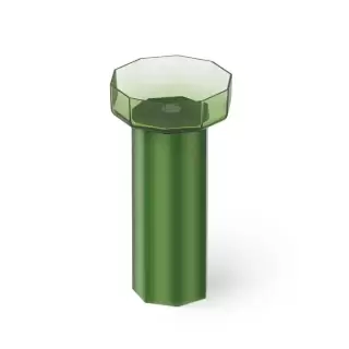 Dea Design Pedestal Basin Раковина 48х45.6х90см., напольная, без отв., Glasstech, прозрачная смола, цвет: Emerald R3