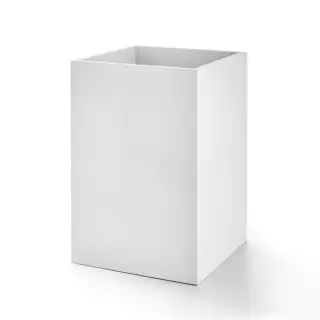 3SC BeMood White Урна 20хh29,5х20 см, цвет: белый