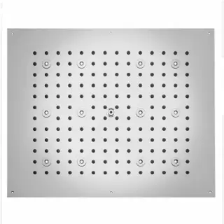 BOSSINI DREAM-RECTANGULAR Верхний душ 570x470 мм, с 12 LED (белый), блок питания/управления, цвет: хром