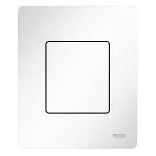 TECEsolid Панель смыва для писсуара с картириджем, 124х104х6 мм, цвет: белый матовый