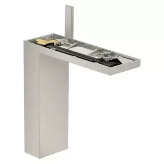 Axor MyEdition Смеситель для раковины 230, на 1 отв., без панели, цвет: сталь