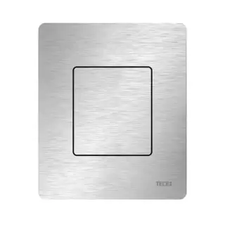 TECEsolid Панель смыва для писсуара с картириджем, 124х104х6мм, цвет: нержавеющая сталь