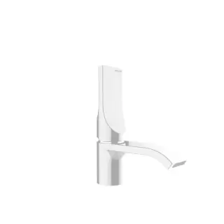 Bossini Apice Смеситель для раковины на 1 отверстие, однорычажный, с донным клапаном, цвет: белый матовый