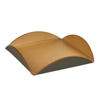 Colombo Adj Подставка для сервировки настольная, 25x25 см, цвет: горчичный/оливковый