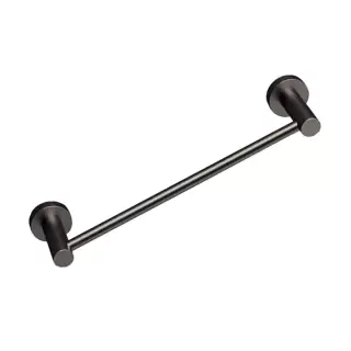 Colombo Plus Полотенцедержатель 33.5см, цвет: PVD графит матовый