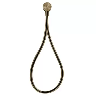 Gessi Hi-Fi Душевой магнитные комплект, состоящий из вывода воды, держателя, шланга 1,50 м и лейки, цвет: Warm bronze brushed PVD