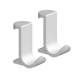 Hansgrohe WallStoris Крючок широкий, цвет: белый матовый