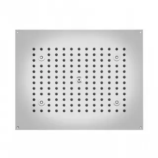 BOSSINI DREAM-RECTANGULAR Верхний душ 470 x 370 мм с 4 LED RGB, блок питания/управления, Cromoterapia, цвет: хром
