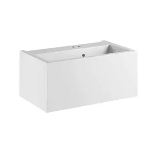 Kerasan Kanaal Раковина подвесная 80х46.5см.,с 2 отв., цвет: белый глянцевый