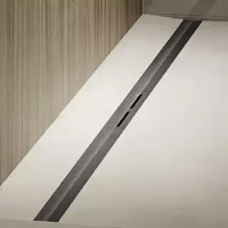 TECEdrainprofile Профиль для душа 80см, цвет: PVD Brushed stainless steel, black/сатин, черный