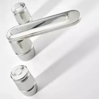 THG CORVAIR Смеситель для раковины на 3 отверстия, с донным клапаном, цвет: хром