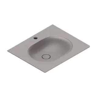 Catalano Sfera Раковина консоль 60x50см, с 1 отв., цвет: Tortora Satinato