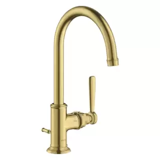 Axor Montreux Смеситель для раковины 210, на 1 отв., с донным клапаном, цвет: шлифованная медь