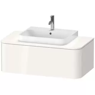 Duravit Happy D.2 Plus Тумба подвесная 100x55х35.4см, с раковиной и 1 ящиком, цвет: белый глянцевый