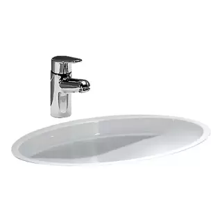 Laufen Savoy Раковина встраиваемая снизу, 50x35/20см, цвет: белый глянцевый