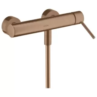 Axor Starck Смеситель для душа, настенный, цвет: шлифованное красное золото