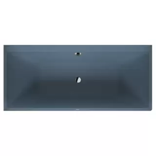 Duravit Vitrium Ванна встраиваемая 180x80см, Sx, с ножками, с2 наклонами для спины, прямоугольная, цвет: синий матовый