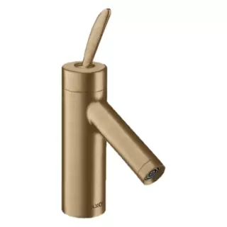 Axor Starck Cмеситель для раковины, на 1 отв, с донным клапаном, цвет: шлифованная бронза